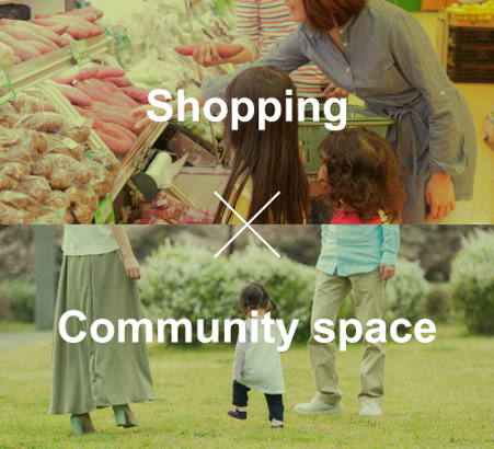 Shopping Community space