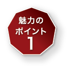 魅力の ポイント